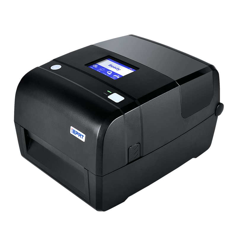 iT4P 4-inch Thermische Transfer Barcode Printer met Kleur Touch LCD [203/300dpi, 300m Lint]