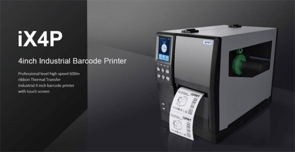 het IDPRT iX4P industrial thermal transfer barcodeprinter specifications
